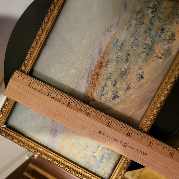 Original Signed F. Shirley Oil Painting - Picture 8 of 8